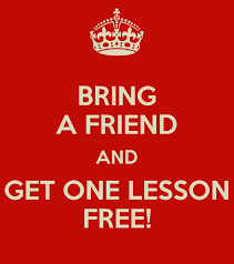 Bring In A Friend Get One Lesson Free