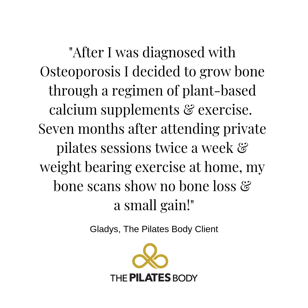 osteoporosis testimonial